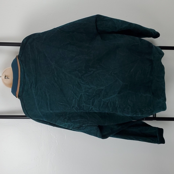 Vintage Early Man Images embroidered Jackson Hole Green sweatshirt men size L - Picture 3 of 7